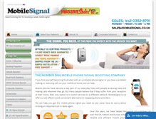 Tablet Screenshot of mobilesignal.co.uk